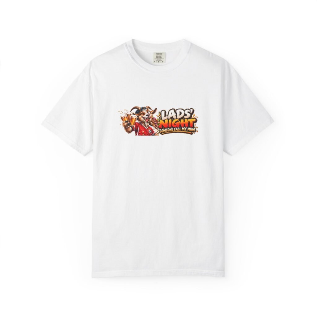 Lads Night T-Shirt, Stag Do Shirt, Someone Call My Mum, Funny Beer Kebab Goat Tee, Stag Party Group Shirts
