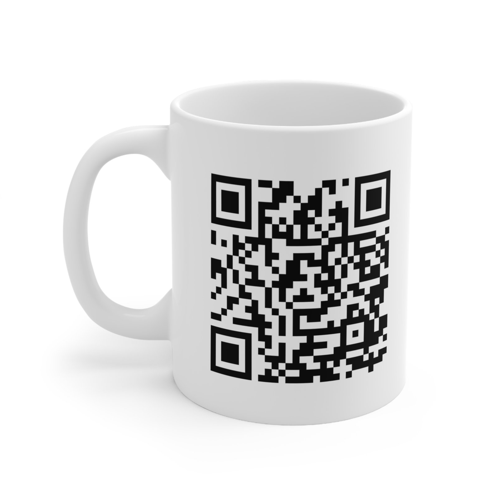 Funny QR Code Mug, If You Can Read This Buy Me A Drink, Scan Me Coffee Mug, Hidden Message Mug, Gag Gift 11oz