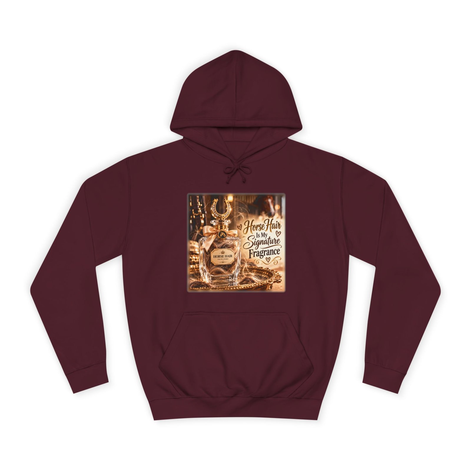 Horse Hair Is My Signature Fragrance Hoodie, Funny Equestrian Jumper, Horse Lover Gift, Horse Girl Sweater, Pony Mum Gift - Image 8