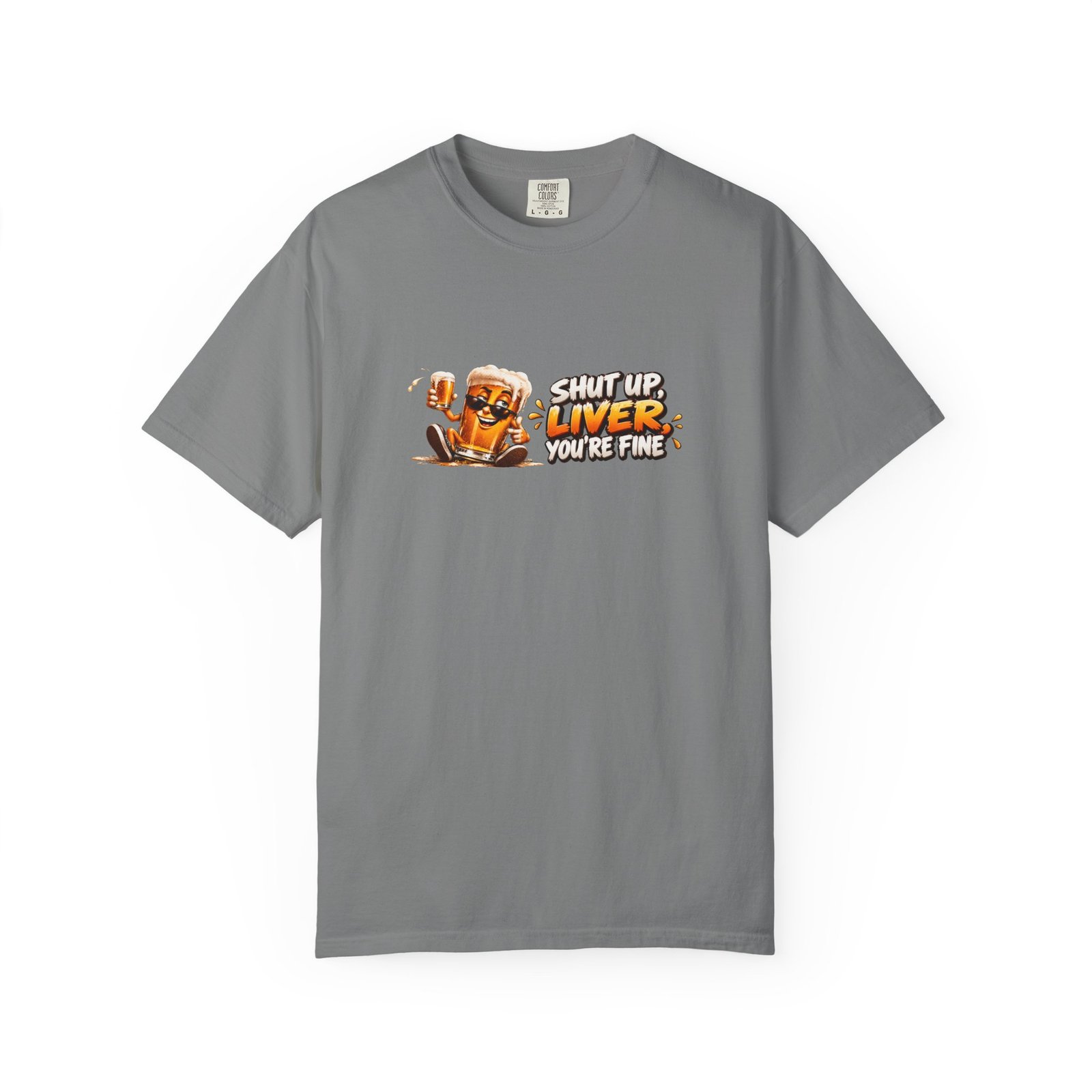 Shut Up Liver You're Fine T-Shirt, Funny Beer Shirt, Drinking Tee, Pub Shirt, Beer Lover Gift - Image 6