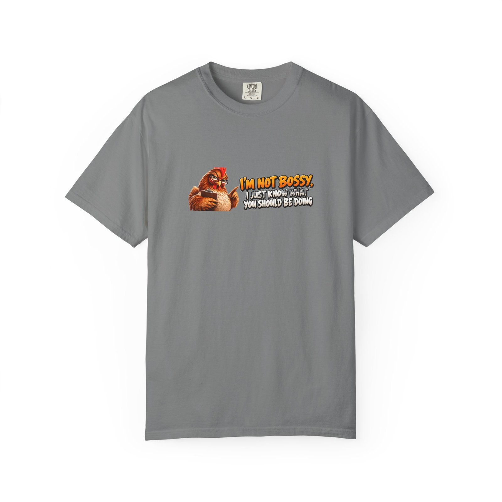 I'm Not Bossy I Just Know What You Should Be Doing T-Shirt, Funny Chicken Shirt, Bossy Hen Tee, Chicken Lover Gift - Image 6