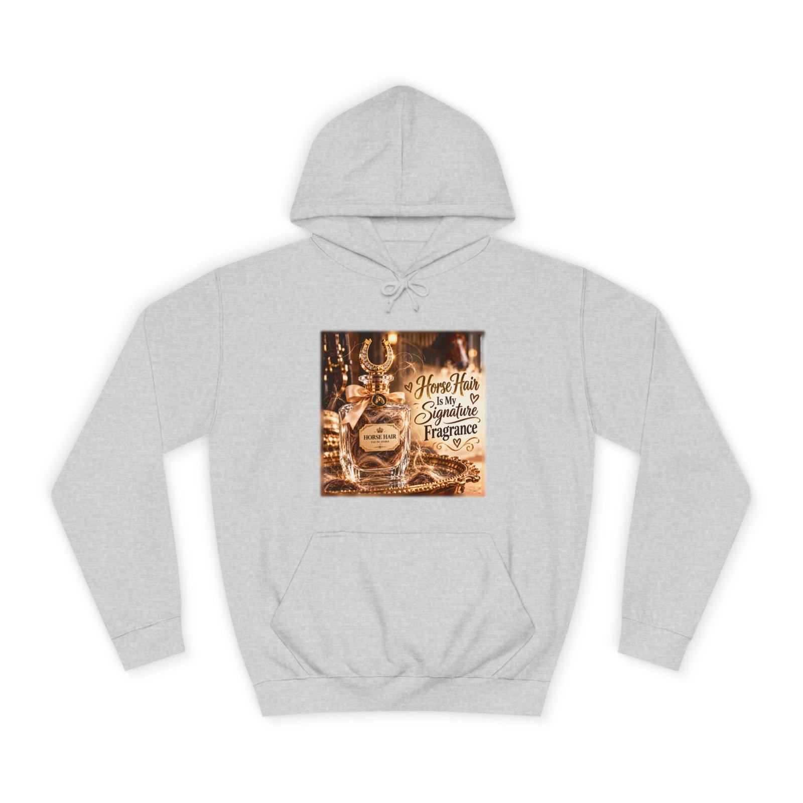 Horse Hair Is My Signature Fragrance Hoodie, Funny Equestrian Jumper, Horse Lover Gift, Horse Girl Sweater, Pony Mum Gift - Image 2