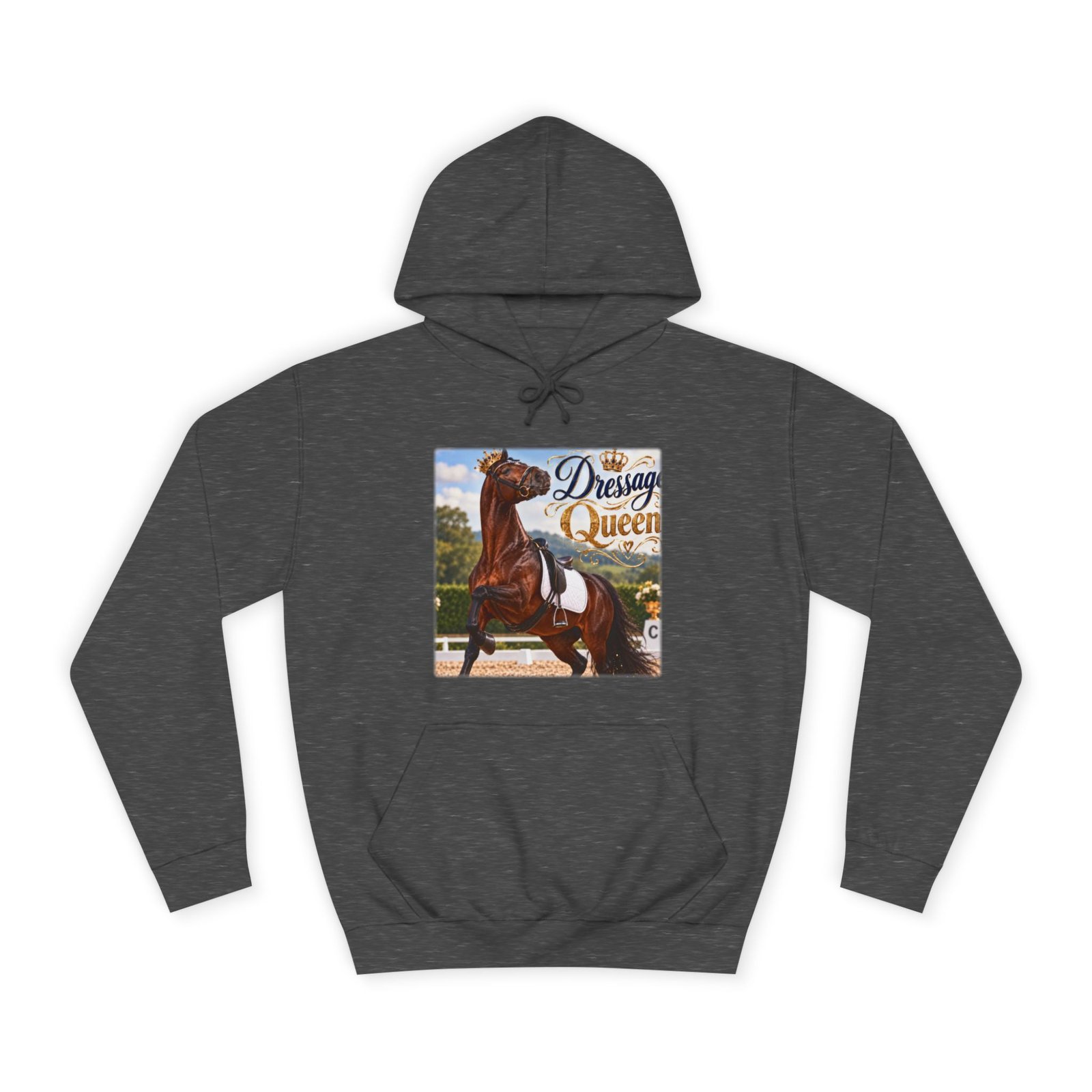 Dressage Queen Hoodie, Dressage Rider Gift, Equestrian Jumper, Horse Lover Sweater, Dressage Horse Gift, Horse Girl Gift - Image 7
