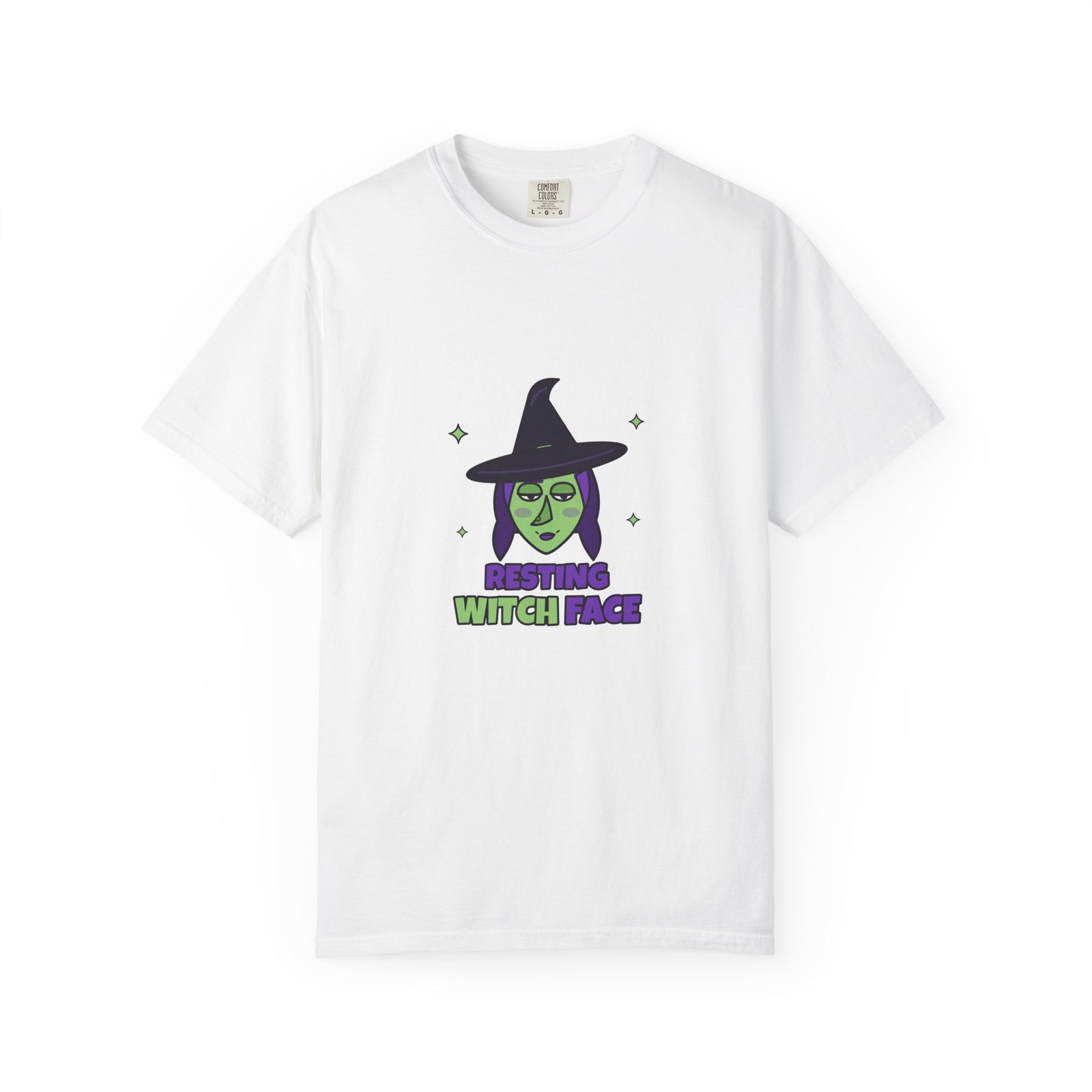 Resting Witch Face T-Shirt, Funny Witch Halloween Shirt, Sarcastic Halloween Tee, Witchy Gift for Her, Spooky Season Shirt
