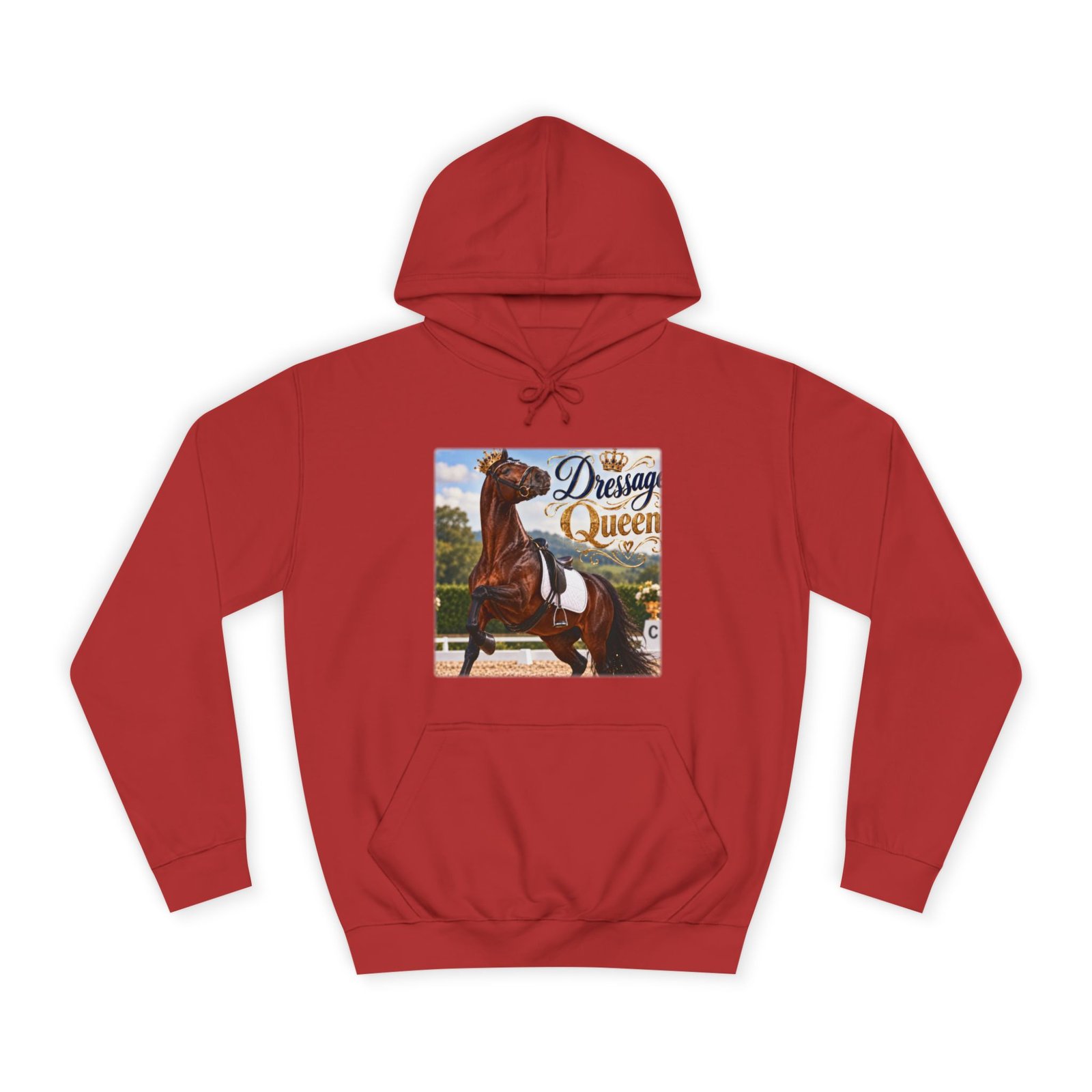 Dressage Queen Hoodie, Dressage Rider Gift, Equestrian Jumper, Horse Lover Sweater, Dressage Horse Gift, Horse Girl Gift - Image 9