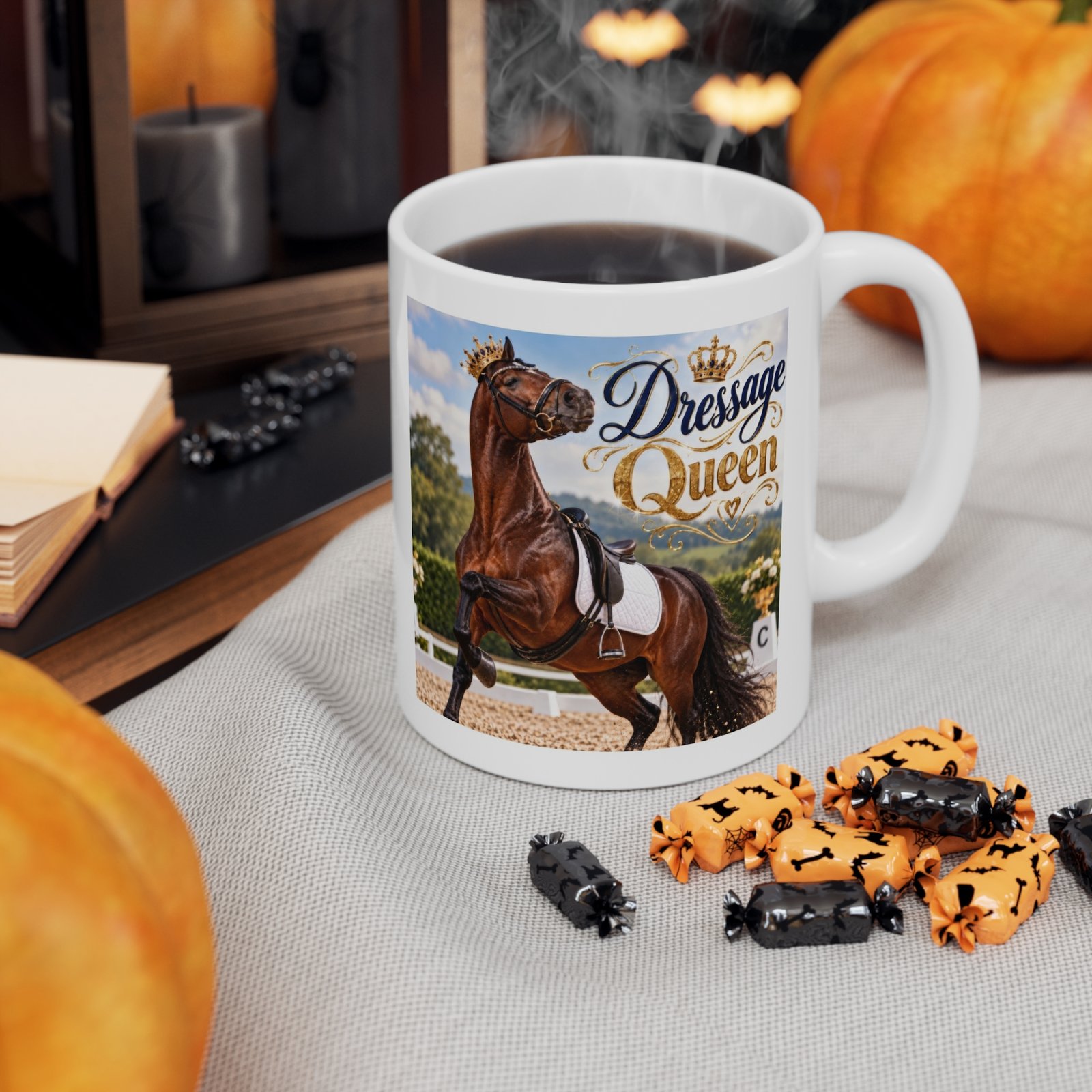 Dressage Queen Mug, Dressage Rider Gift, Equestrian Coffee Mug, Horse Lover Gift, Horse Show Gift, Horse Girl Mug 11oz - Image 7