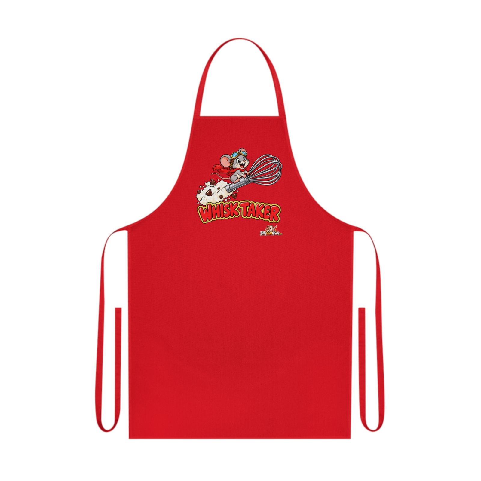 Whisk Taker Funny Baking Apron, Gift for Baker, Pun Apron for Women or Men, Cake Lover Gift, Cute Mouse Kitchen Apron - Image 8