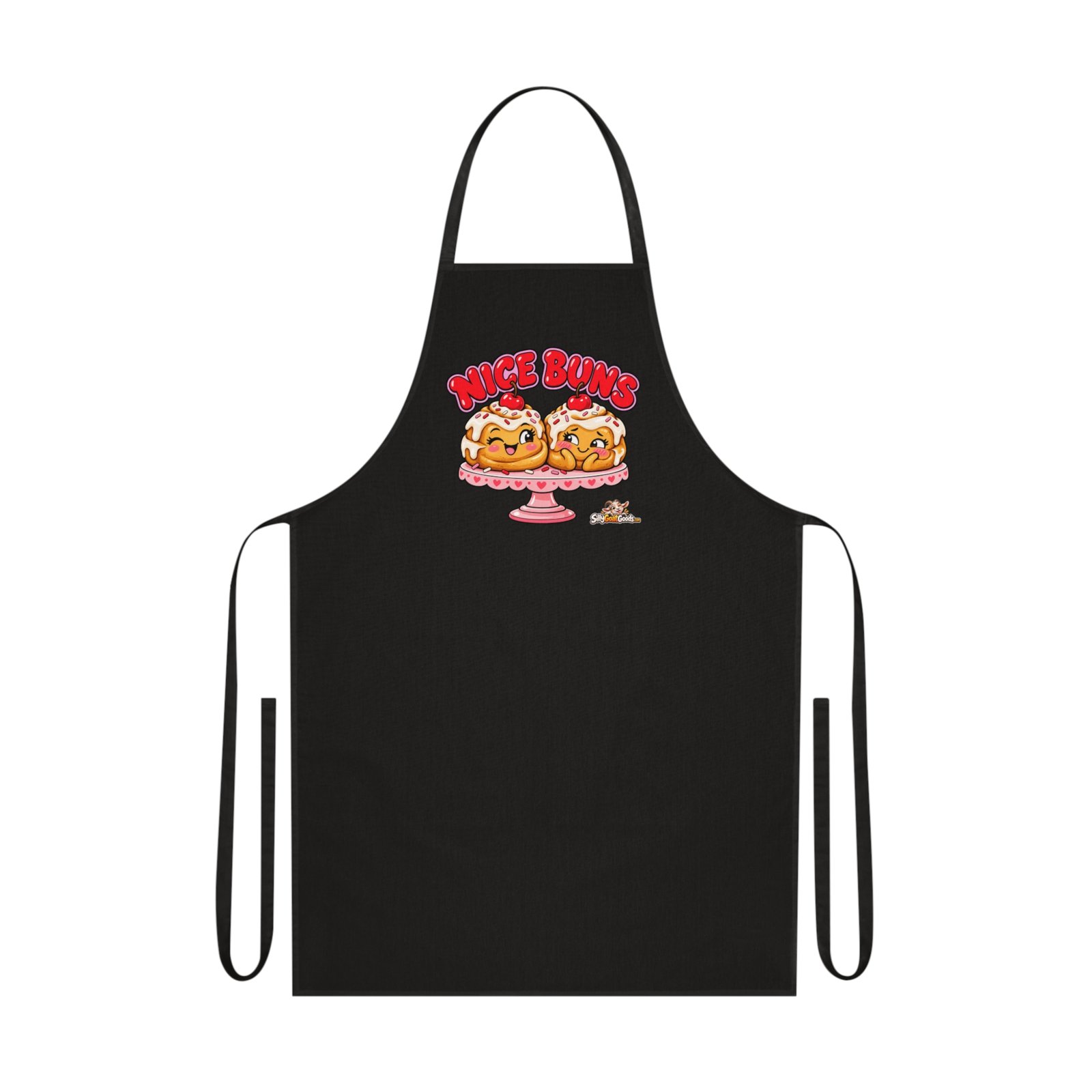 Nice Buns Funny Baking Apron, Cheeky Gift for Baker, Pun Kitchen Apron for Women or Men, Birthday Gift for Her or Him - Image 2