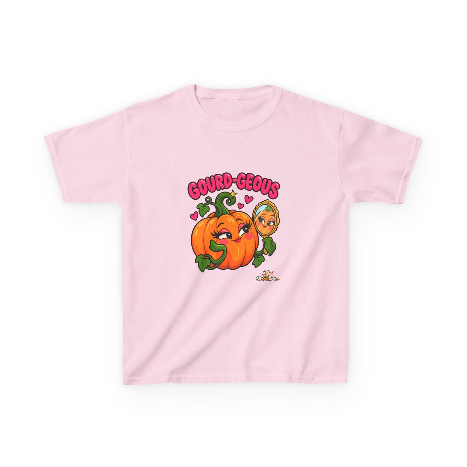 Gourd-geous Kids Halloween T-Shirt, Cute Pumpkin Kids Tee, Autumn Pumpkin Pun Top, Childrens Halloween Outfit - Image 4