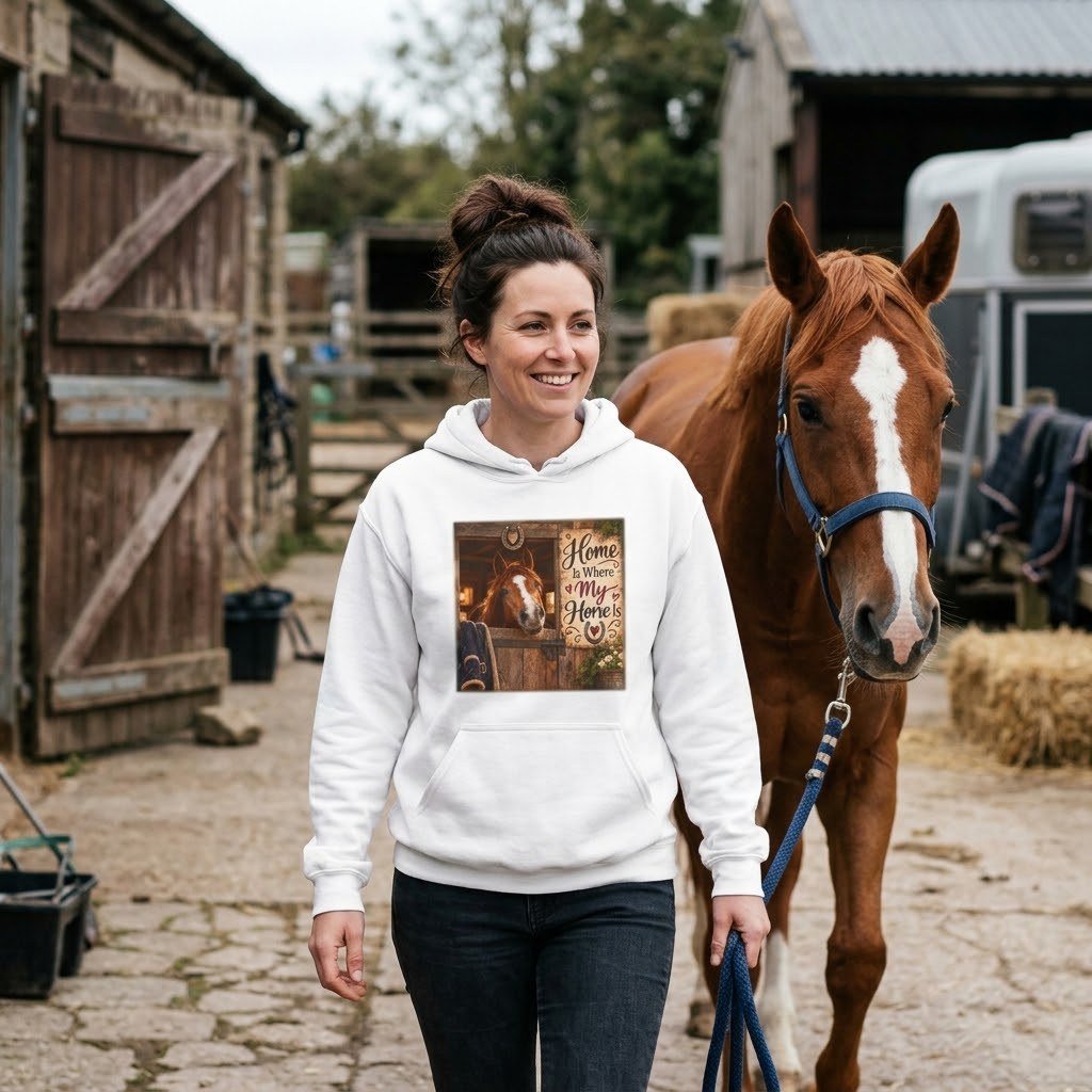 Home Is Where My Horse Is Hoodie