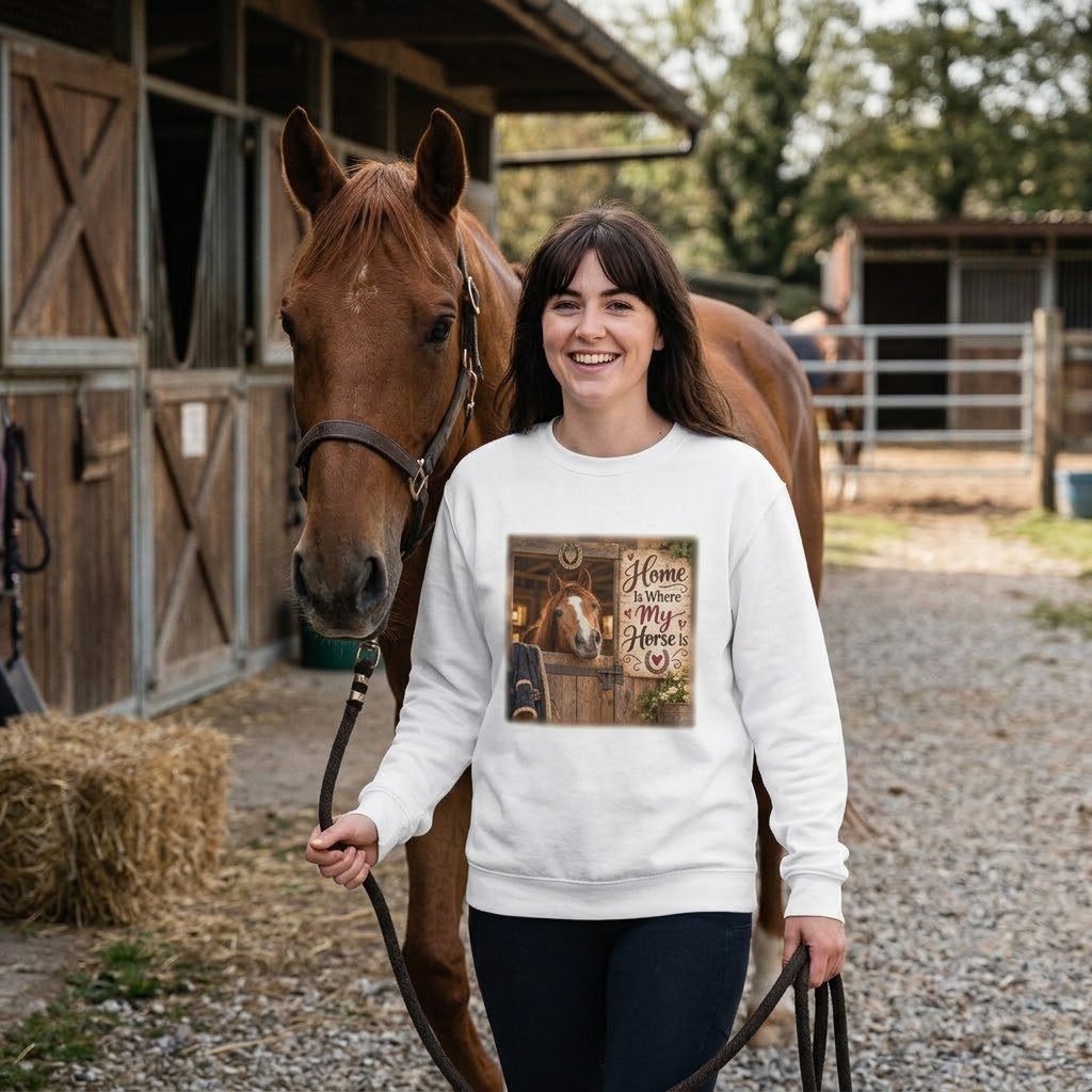 Home Is Where My Horse Is Sweatshirt