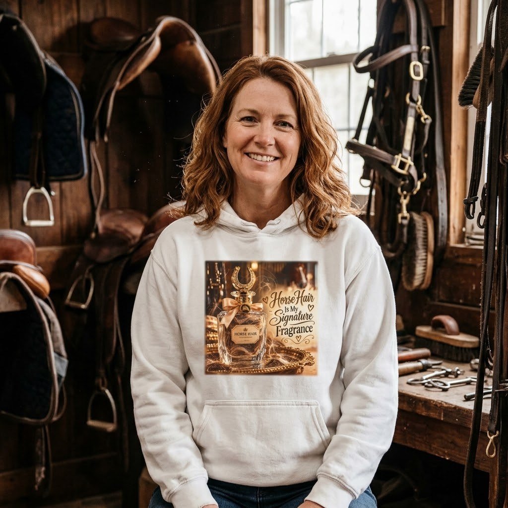 Horse Hair Is My Signature Fragrance Hoodie