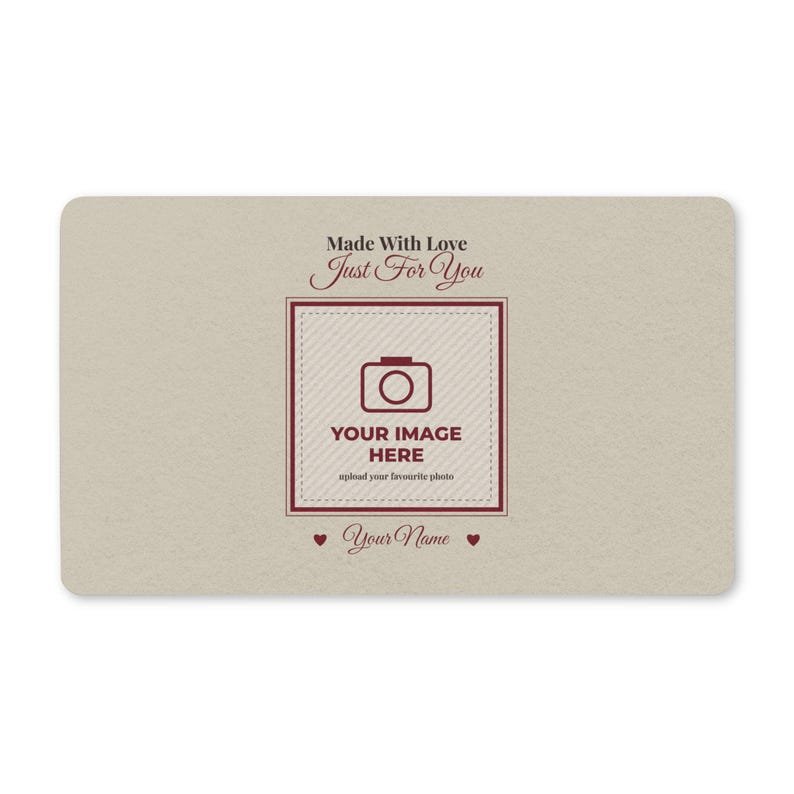 Personalised Photo Doormat – Your Image Here