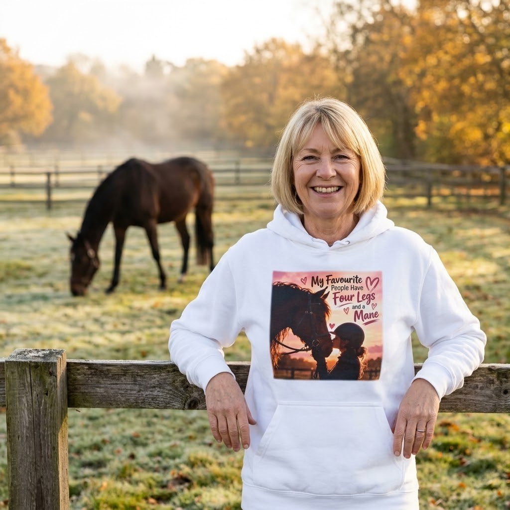 My Favourite People Have Four Legs and a Mane Hoodie