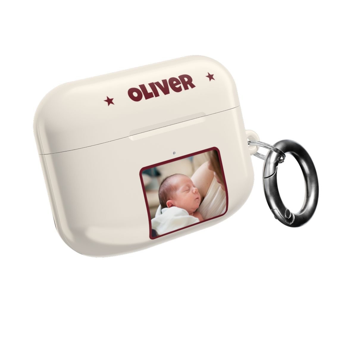 Personalised Baby Photo AirPods Case – Your Baby's Photo & Name - Image 2