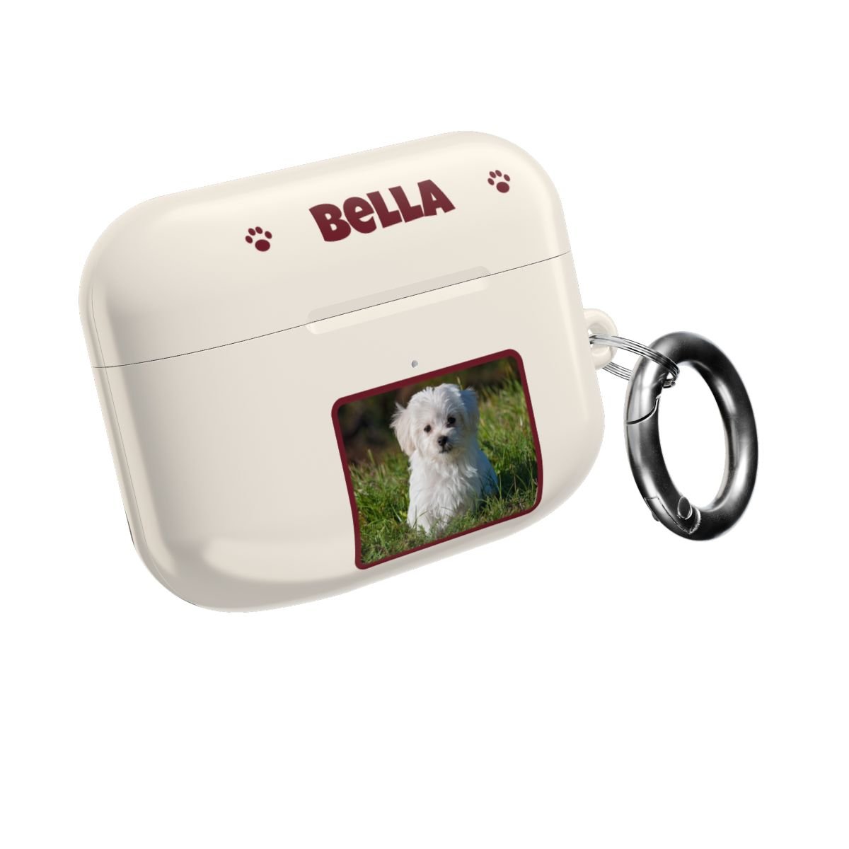 Personalised Pet Photo AirPods Case – Your Pet's Photo & Name - Image 2