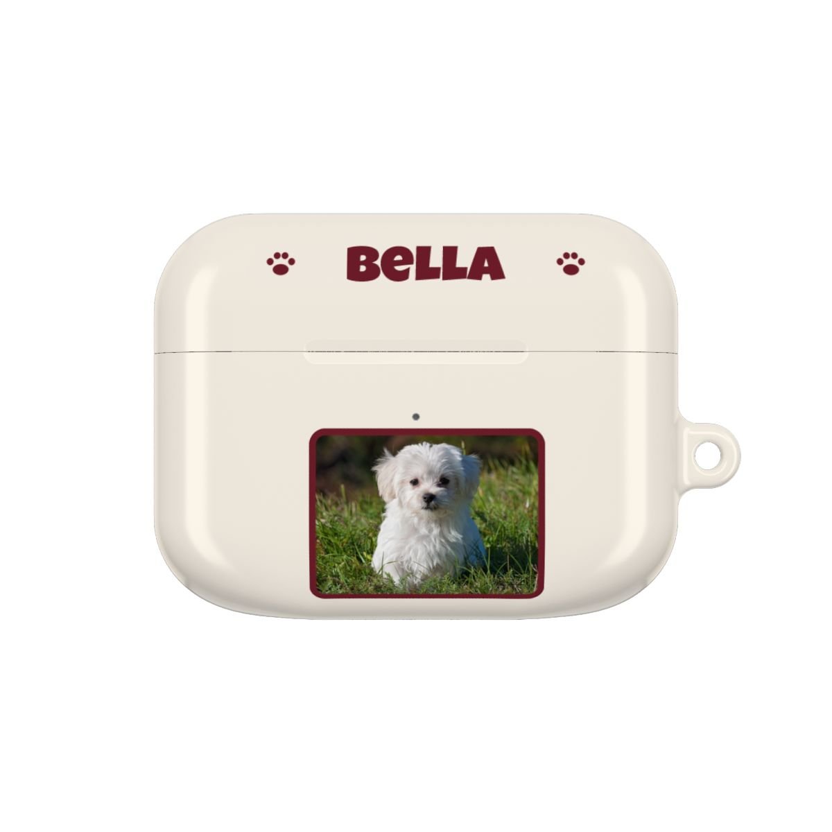 Personalised Pet Photo AirPods Case – Your Pet's Photo & Name